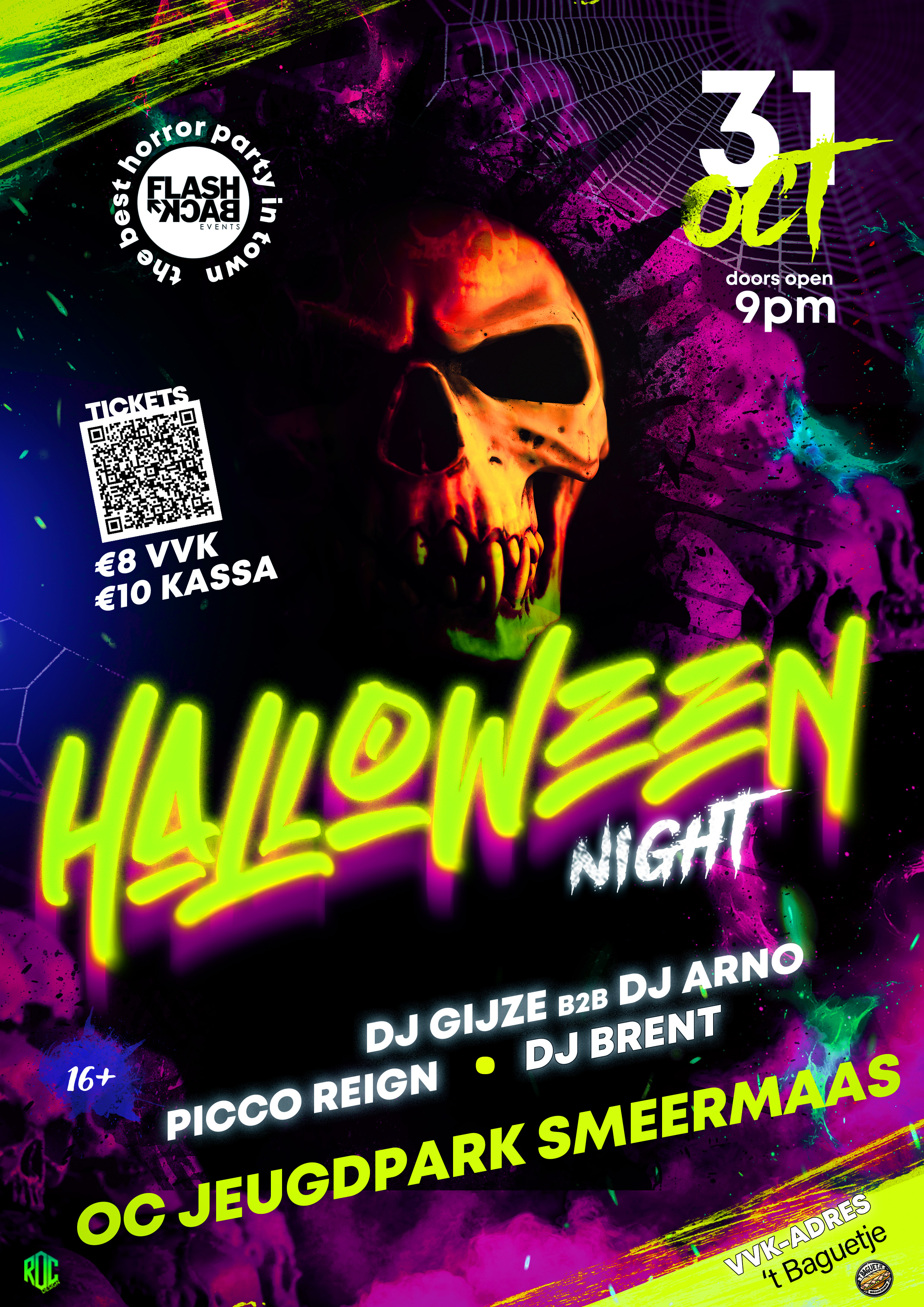 Halloween party 2025 groepsticket 5 personen image