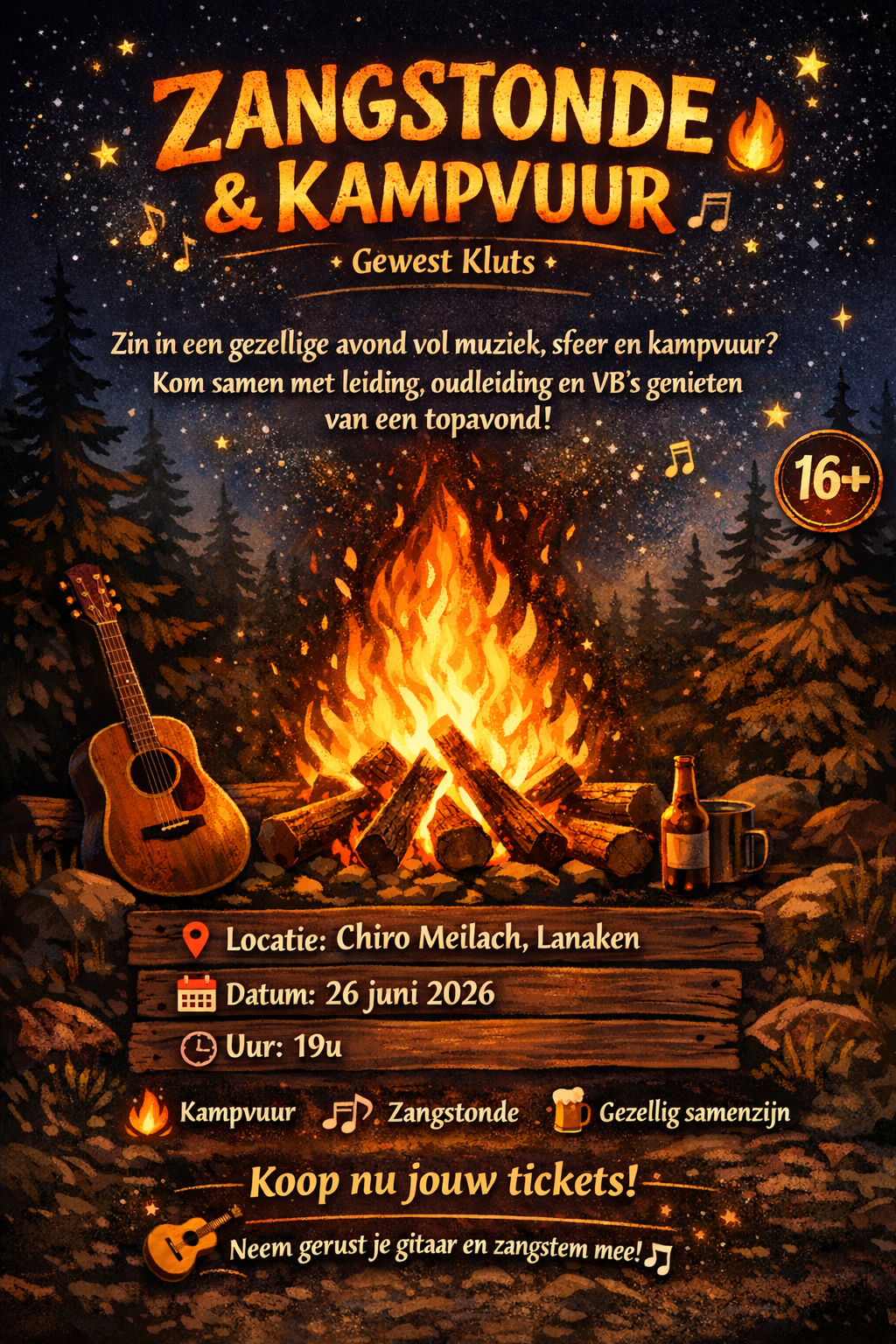 Ticket Zangstonde image