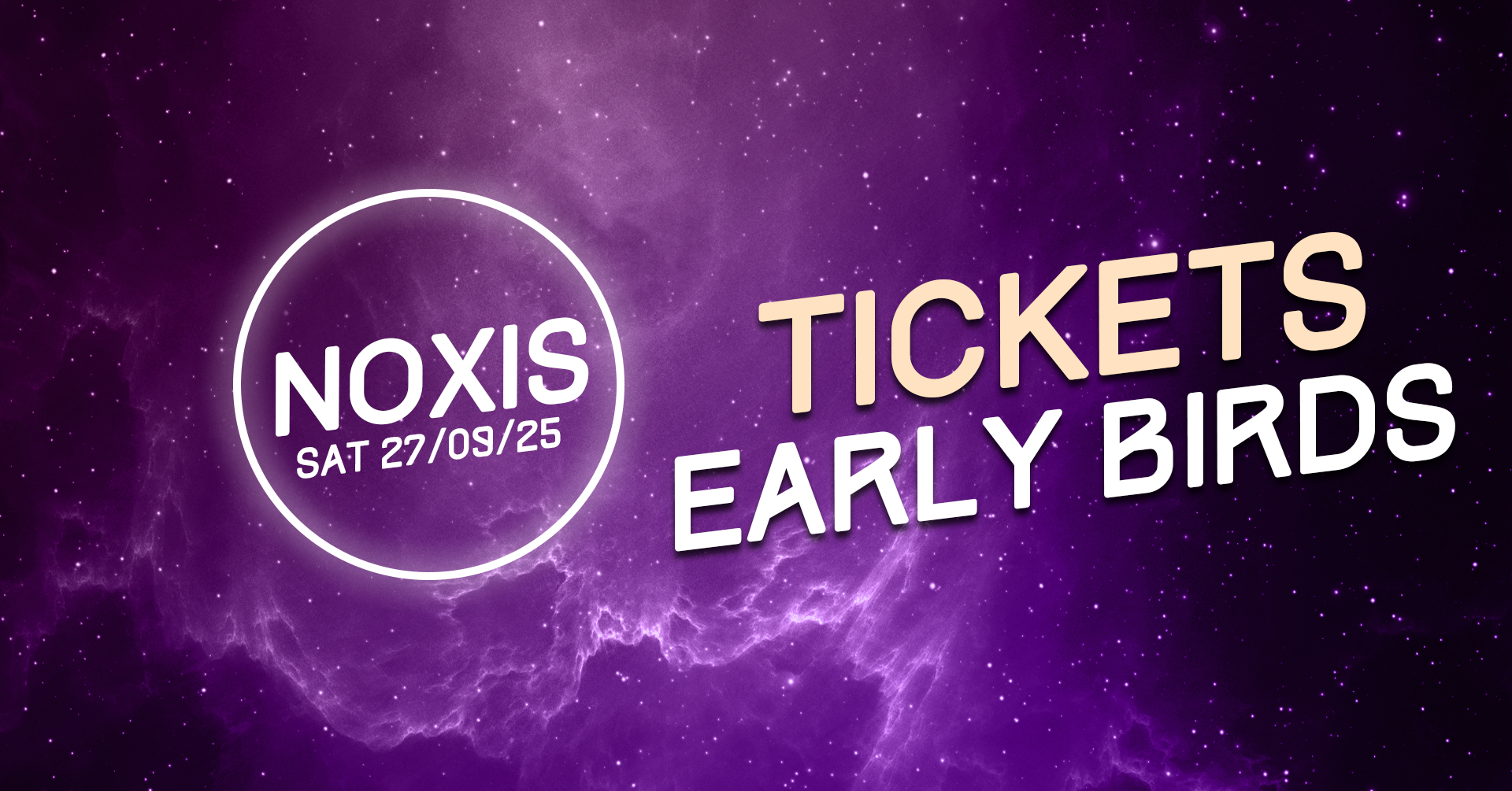 NOXIS 2025 | EARLY BIRDS image