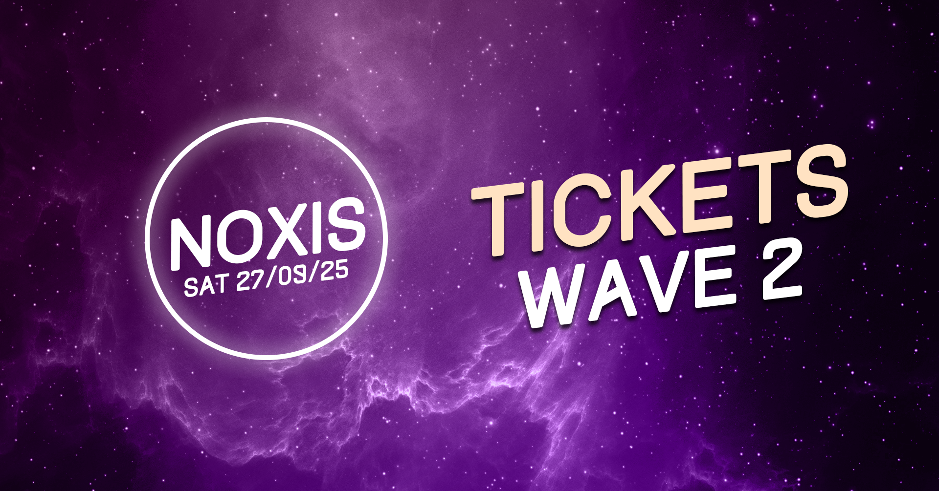 NOXIS 2025 | TICKETWAVE 2 image